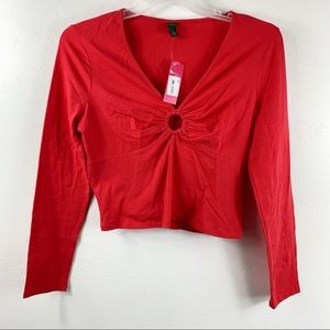 Wild Fable Long Sleeved Crop